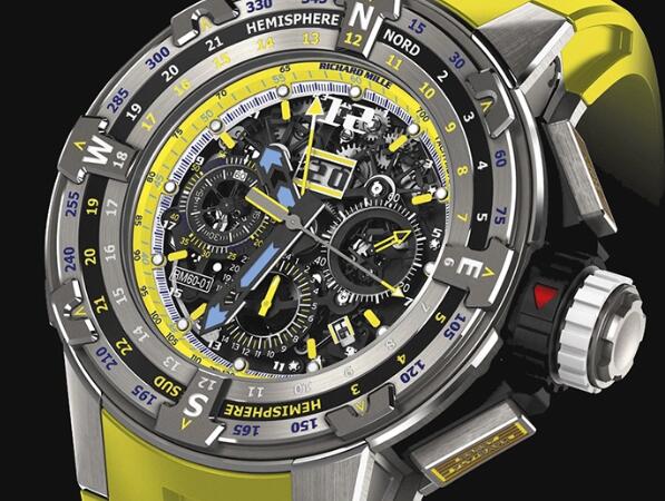 Richard Mille RM 60-01 Regatta Flyback Yellow Replica Watch